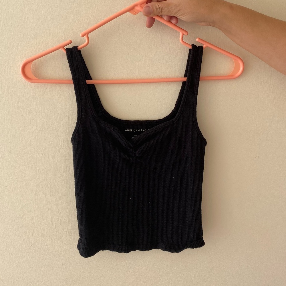 American Eagle black tank top